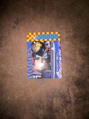 1996 JG Motorsports Jeff Gordon All Metal Collector Card